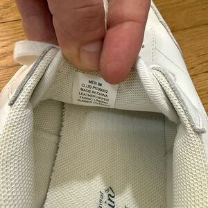 White Leather Sneakers